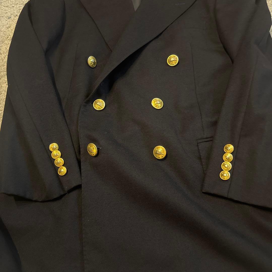 80s 90s polo Ralph Lauren 紺ブレ　テーラード　ダブル