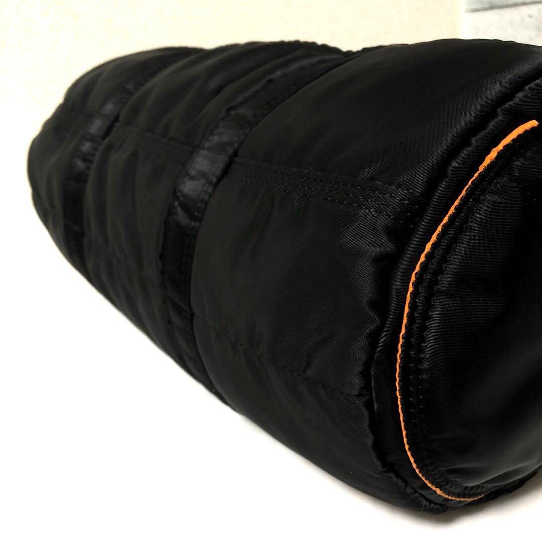 未使用級✨希少 ポーター タンカー ダッフル ミニボストンバッグL ブラック