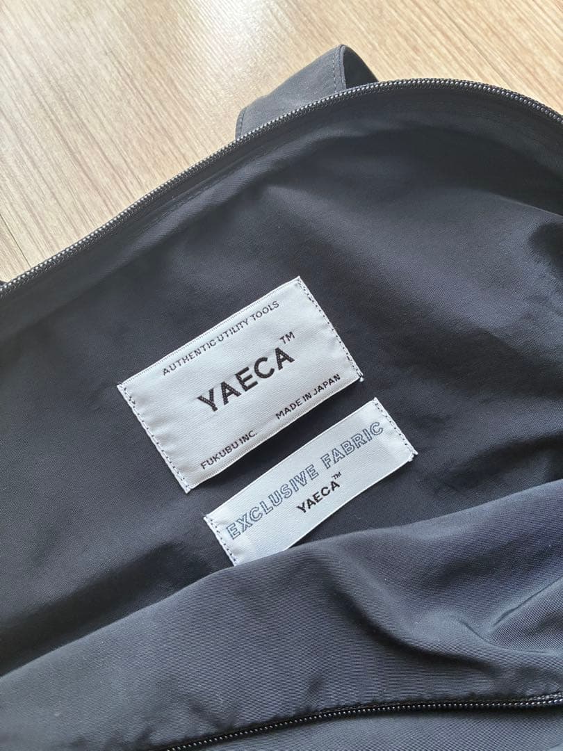 YAECA スカラベバッグ　ブラック　ヤエカ