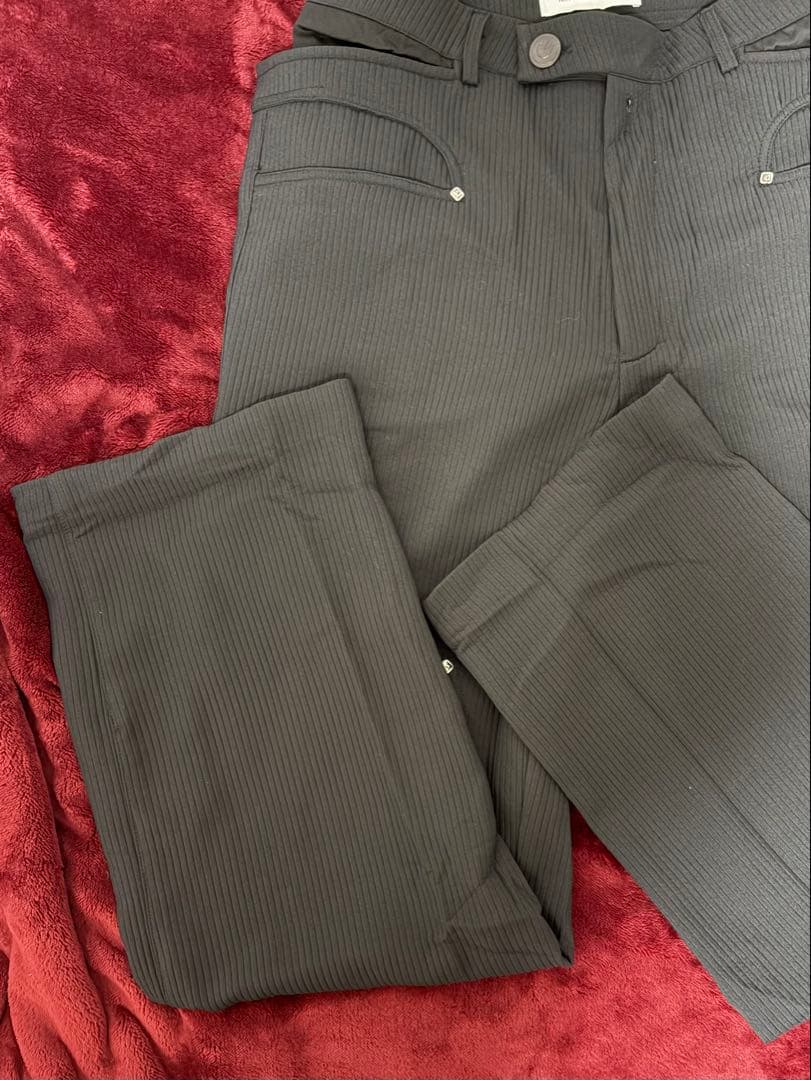 Kiko Kostadinov ブラック ロングパンツ サイズ46