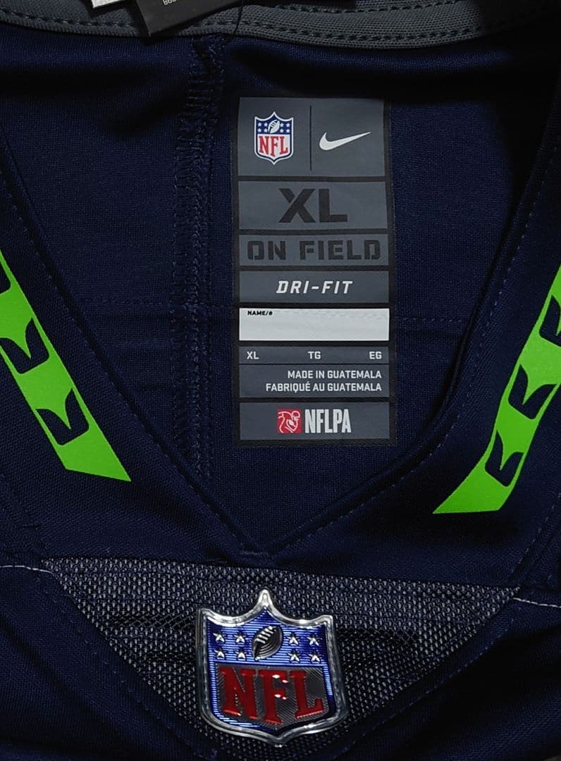 NFL シーホークス DK・メトカーフ NIKE リミテッドジャージ【XL】