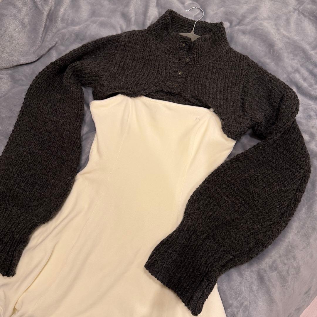 ワンピース Zoey velour set dress