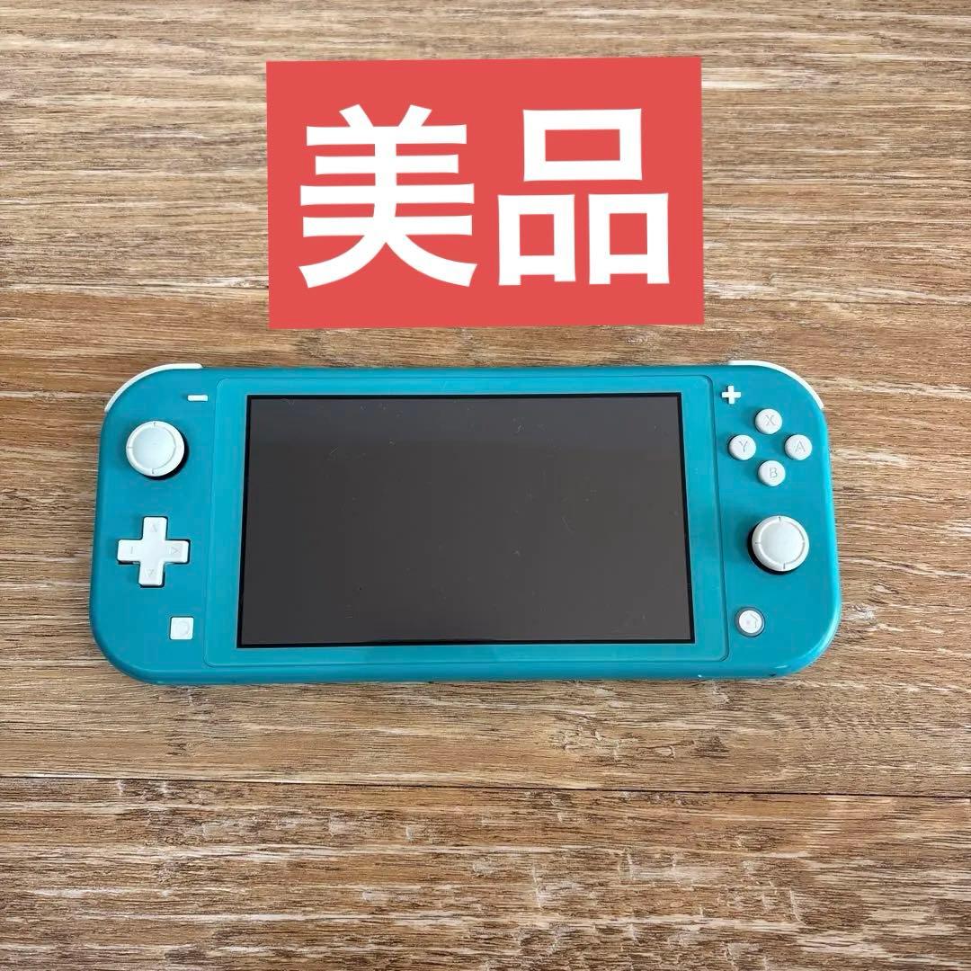 Nintendo Switch Lite ターコイズ 本体　あつ森ケース付き