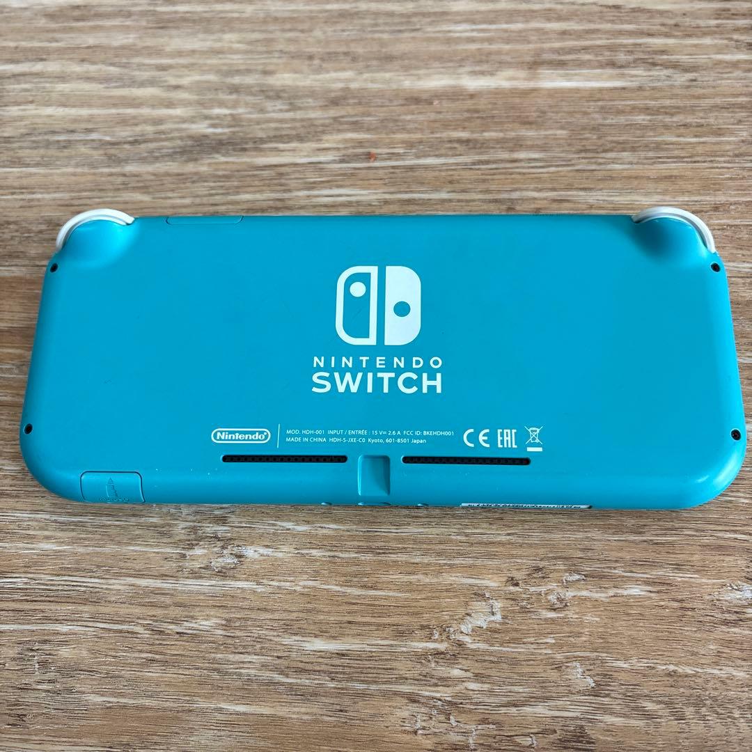Nintendo Switch Lite ターコイズ 本体　あつ森ケース付き