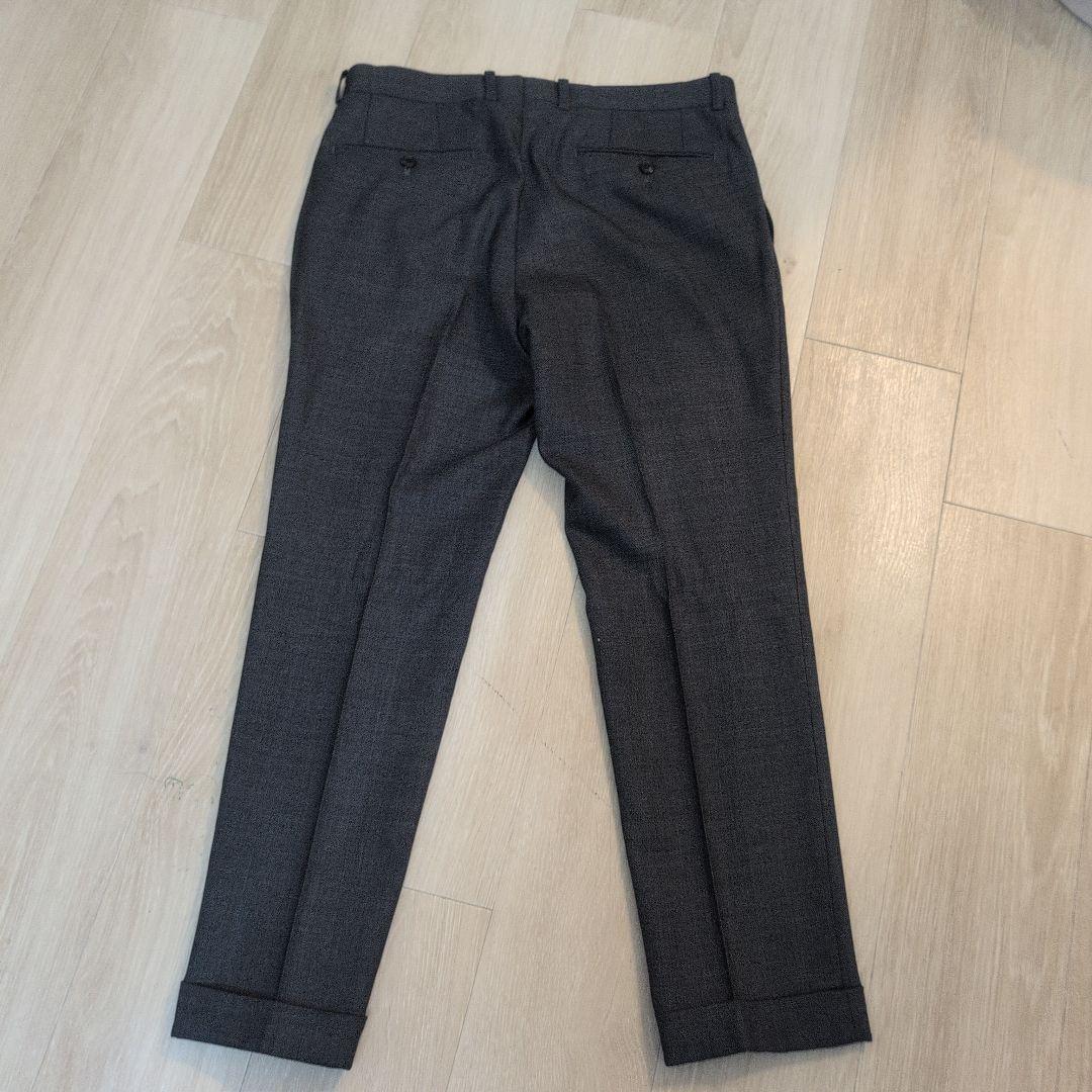 【美品】麻布テーラー オーダースーツ グレー