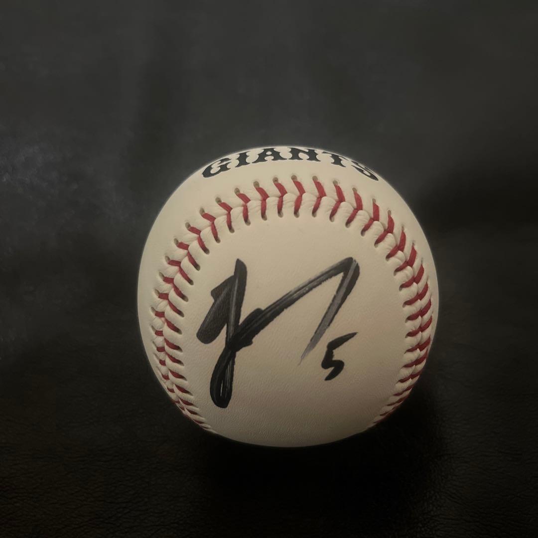 GIANTS 巨人　投げ入れ　投げ込み　サインボール　門脇誠