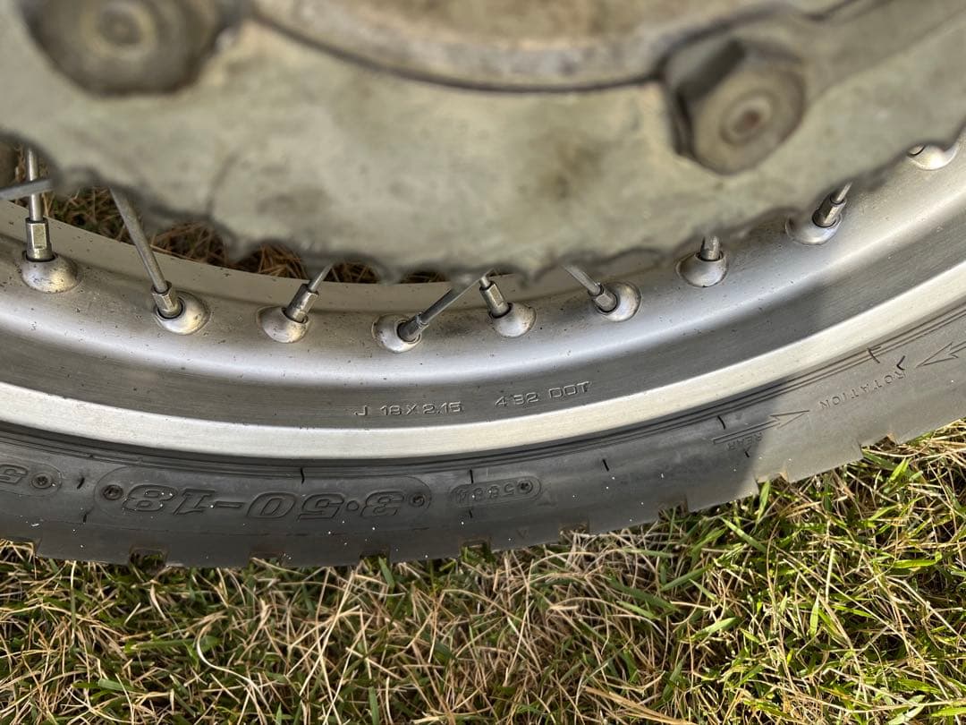 SR400 1JR 前後ホイール 2本セット