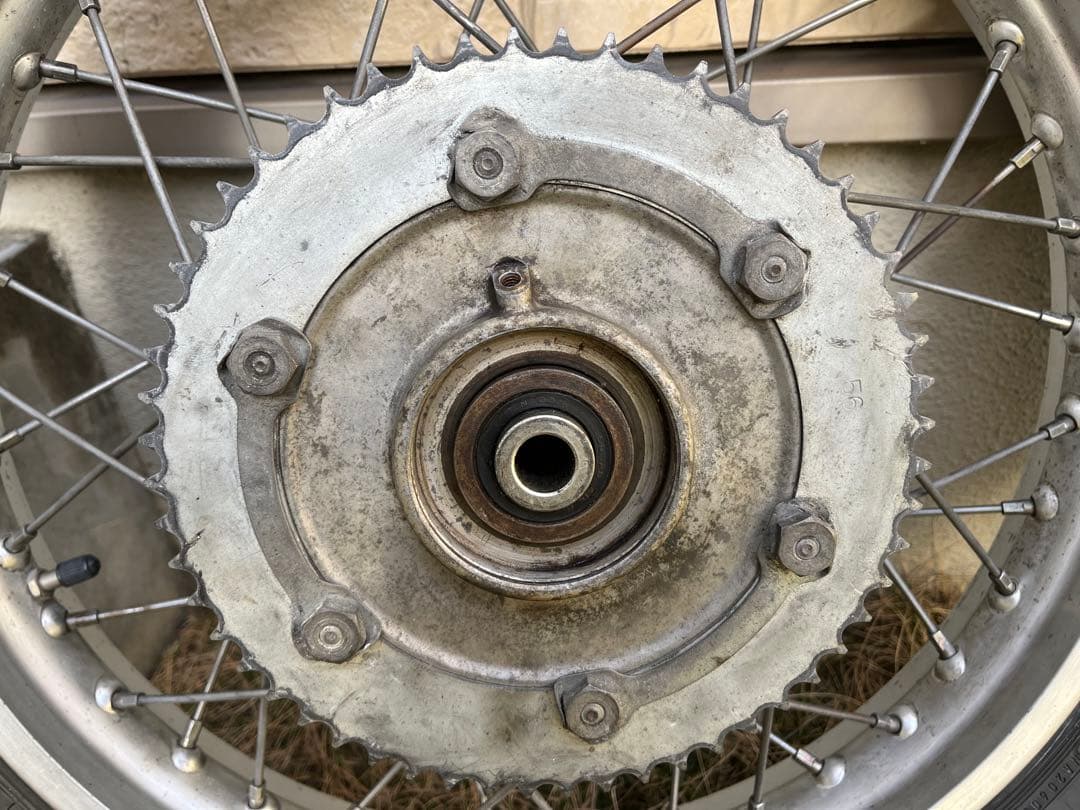 SR400 1JR 前後ホイール 2本セット