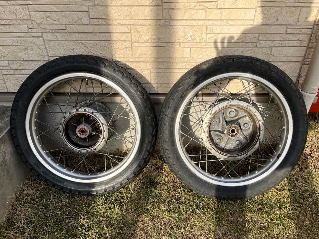 SR400 1JR 前後ホイール 2本セット