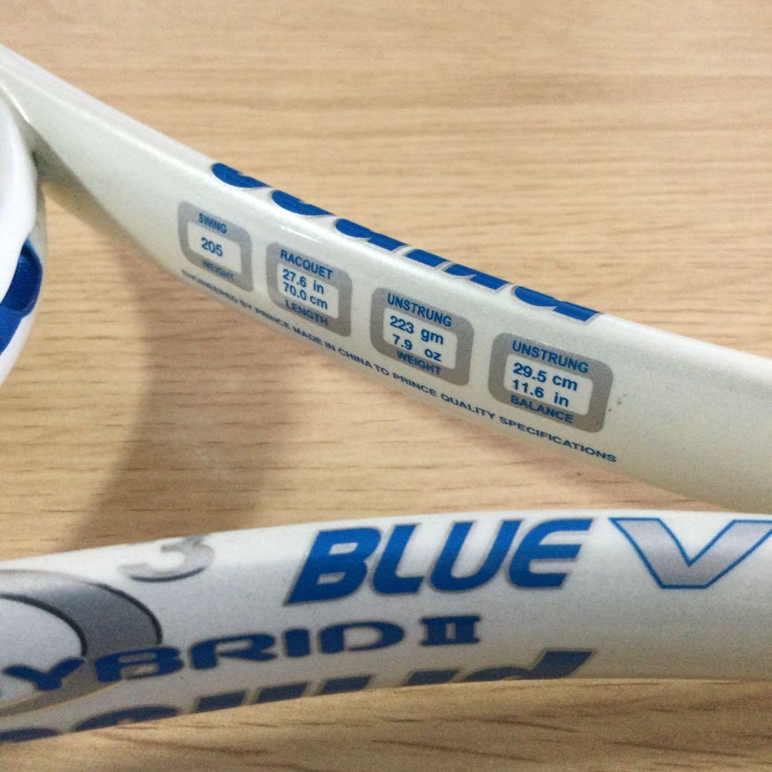 プリンス　ブルー　ハイブリッドⅡ テニスラケット