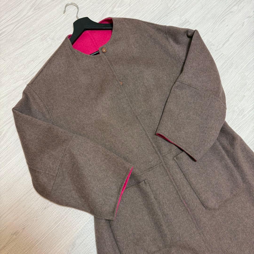 【極美品】B.C STOCK S120ブレンドリバーシブルコート Mサイズ