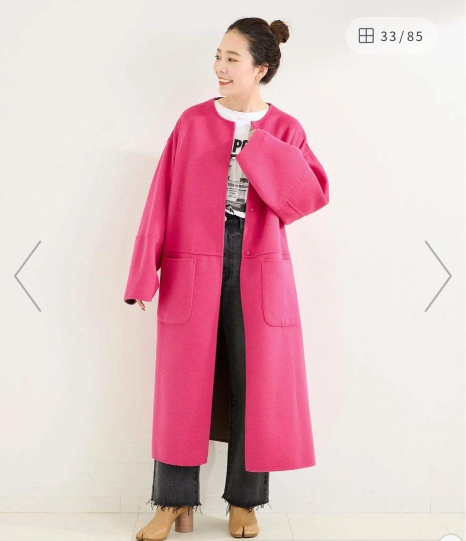 【極美品】B.C STOCK S120ブレンドリバーシブルコート Mサイズ