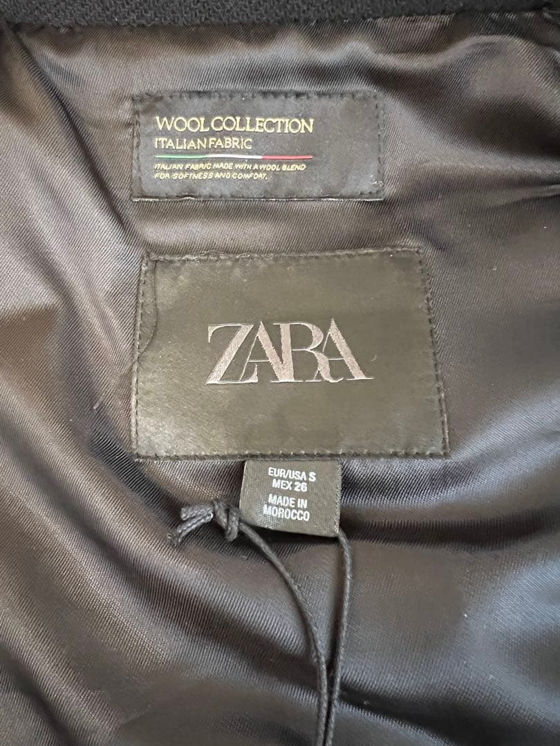 ZARA MANTECOウールブレンドケープ ZW COLLECTION