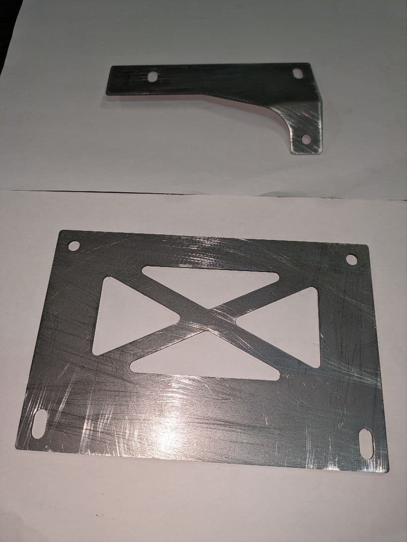 マッキー　プラド150　インナーメッシュパネル　左右セット　無塗装品