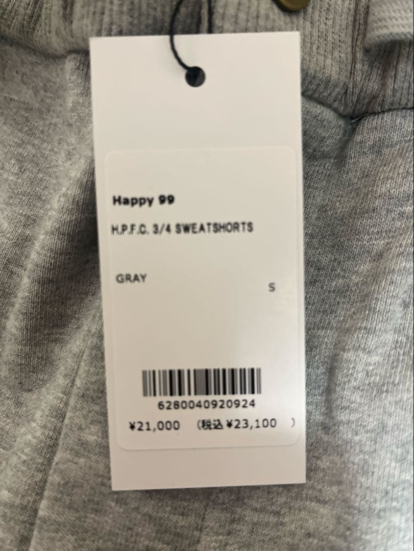 あ様 HAPPY99 H.P.F.C. 3/4 SWEATSHORTS