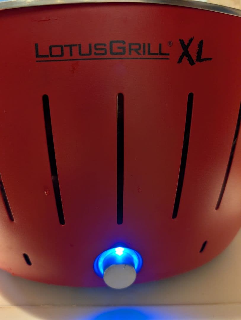 LOTUSGRILL XL スモークレス炭火グリル※鉄板付き