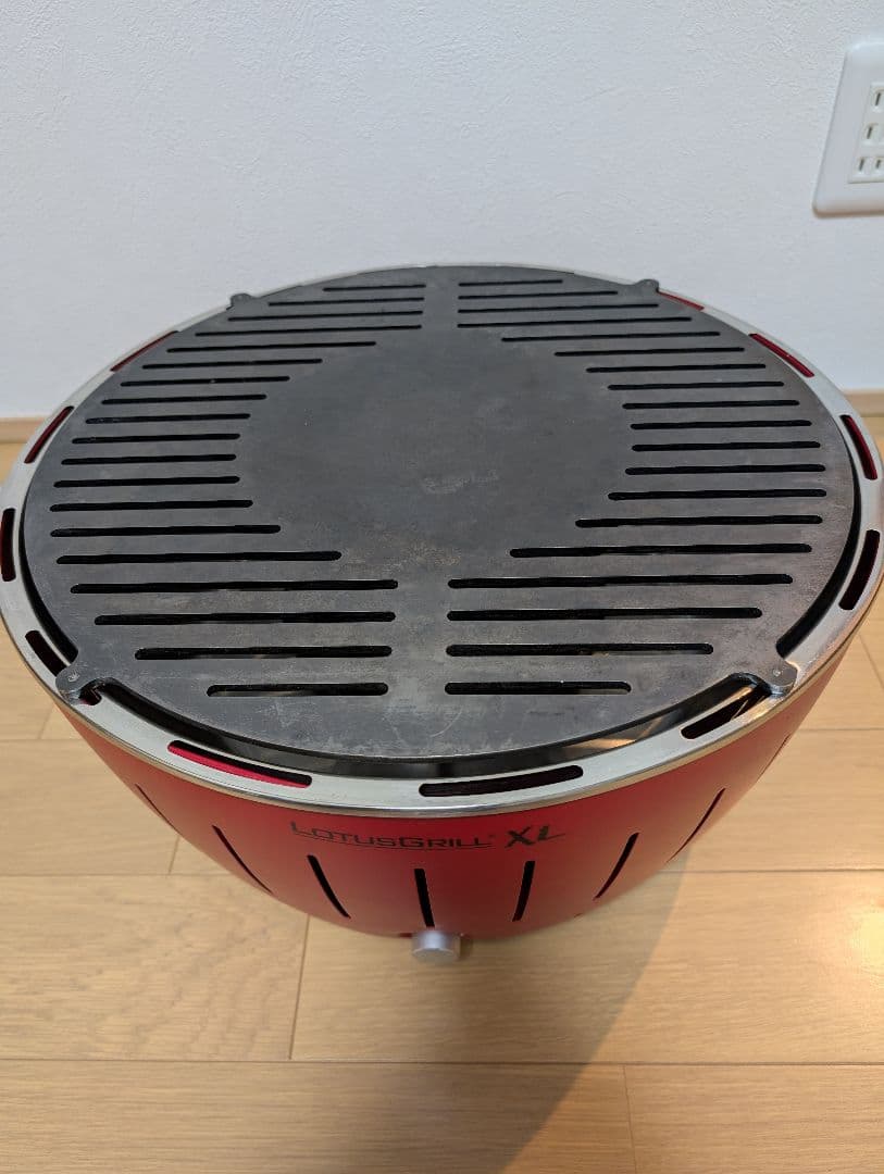 LOTUSGRILL XL スモークレス炭火グリル※鉄板付き