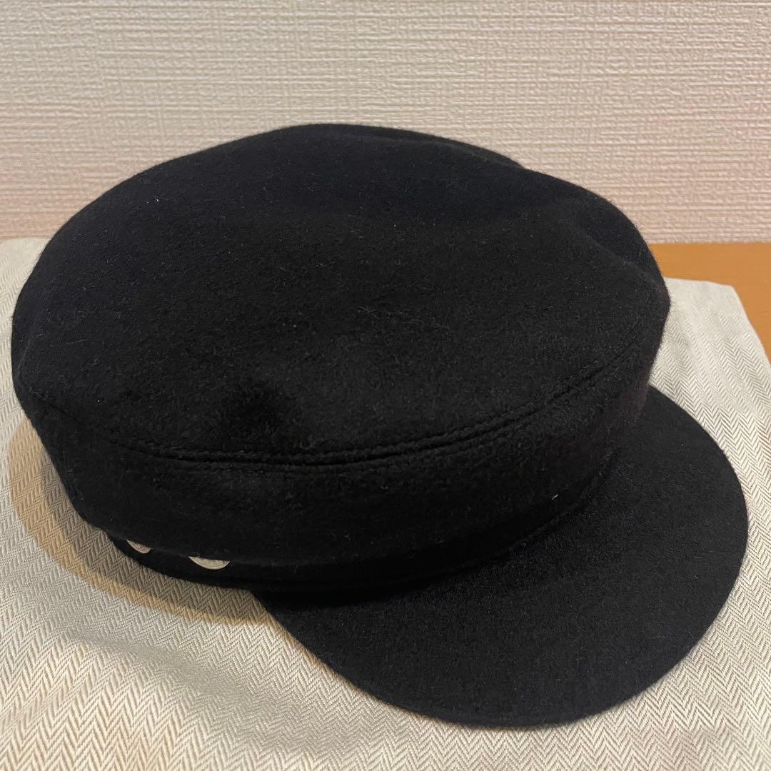 エルメス（HERMES）サントノーレ　カシミヤキャスケット　51S2510