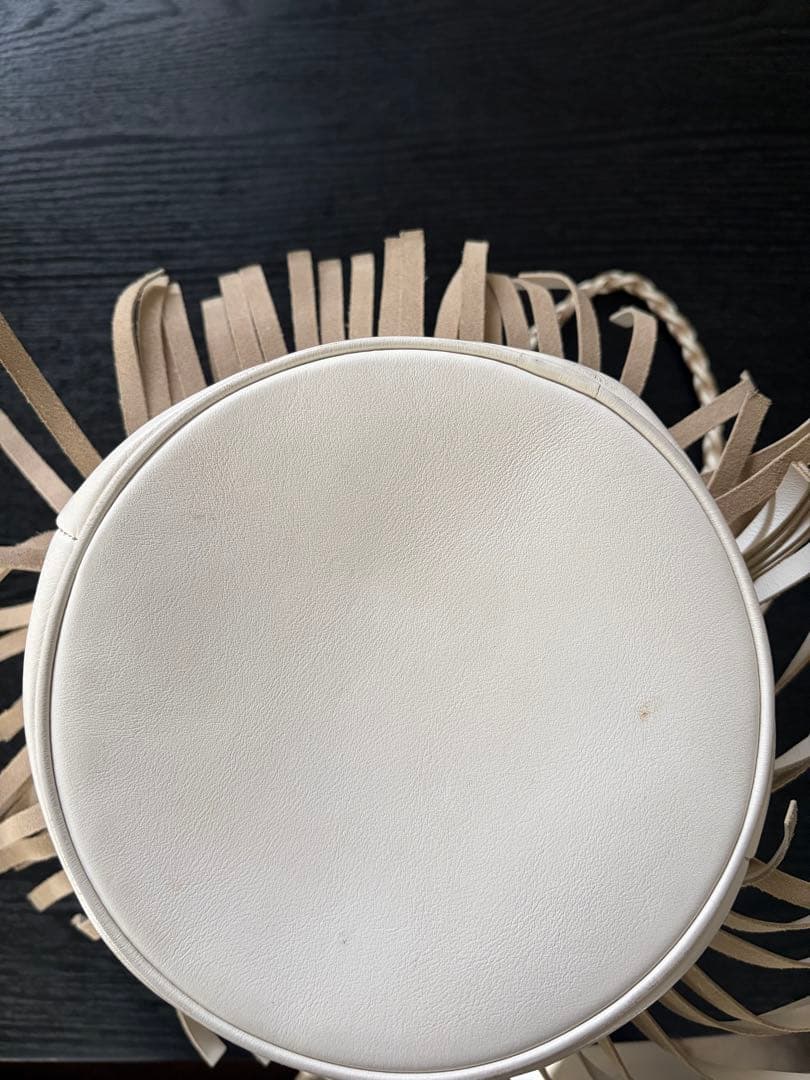 J&M DAVIDSON フリンジ付きショルダーバッグ