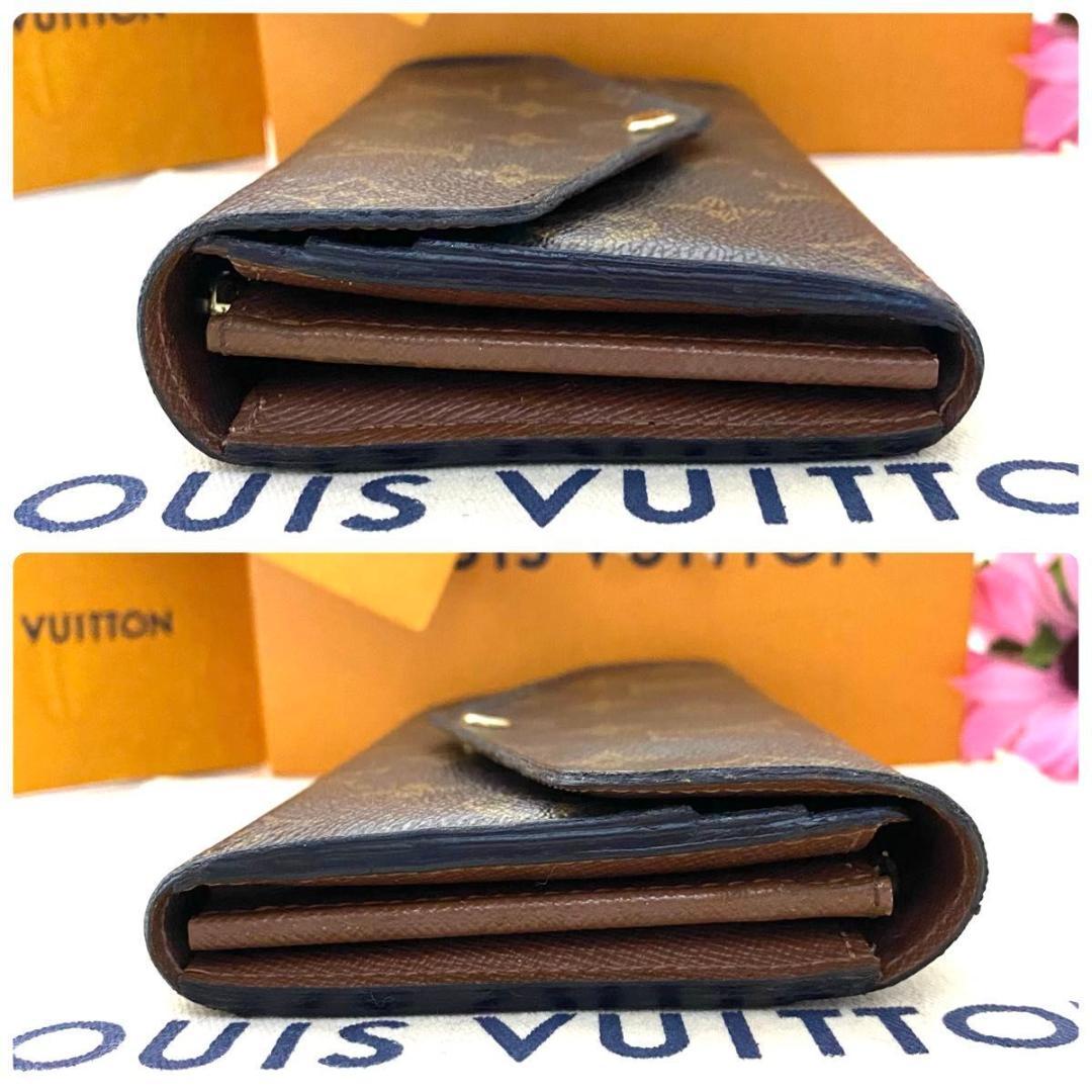 ルイ ヴィトン◎ポルトフォイユ サラ 長財布 モノグラム フラップ 新型 大容量