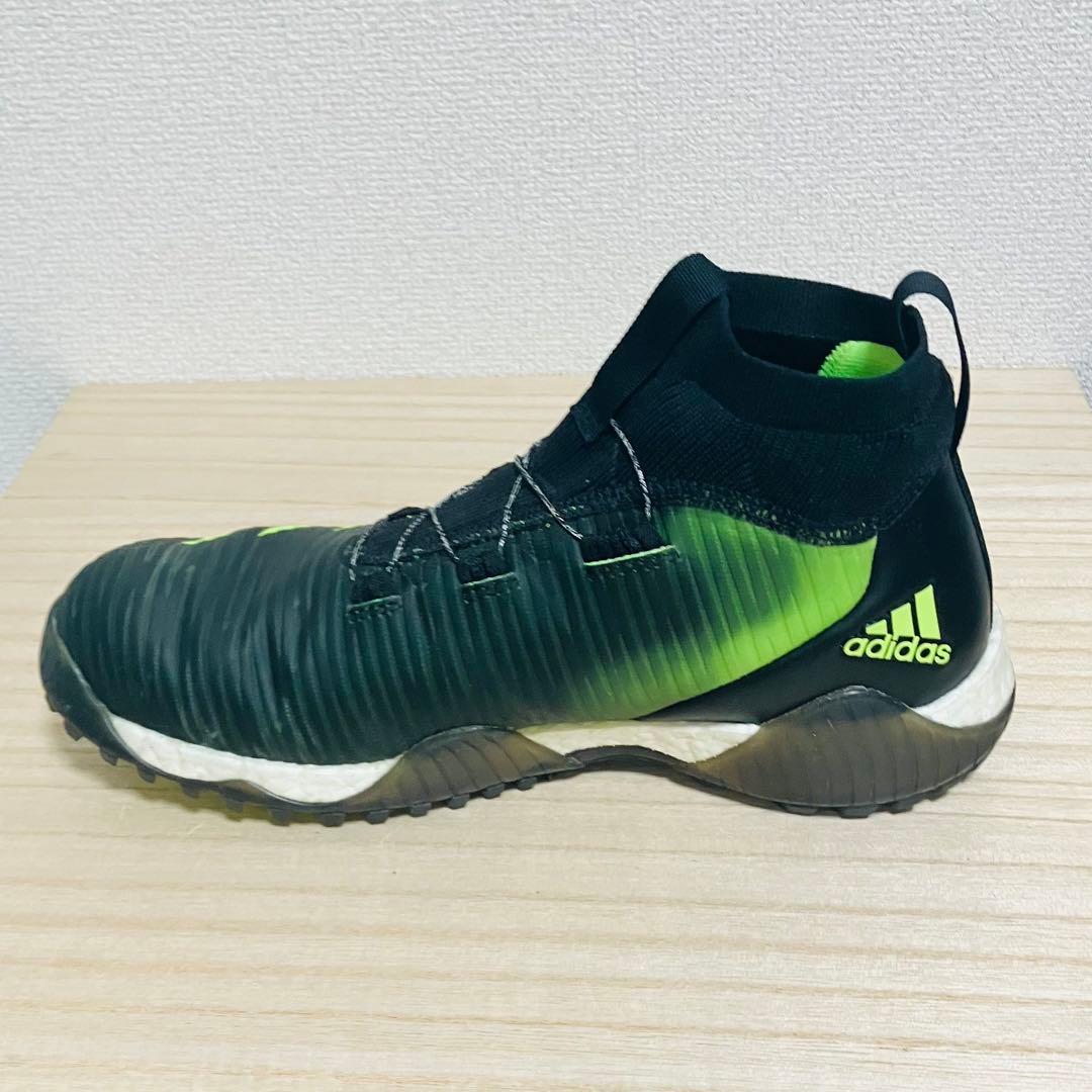 希少 美品 アディダス コードカオス ボア ブラック/グリーン 26