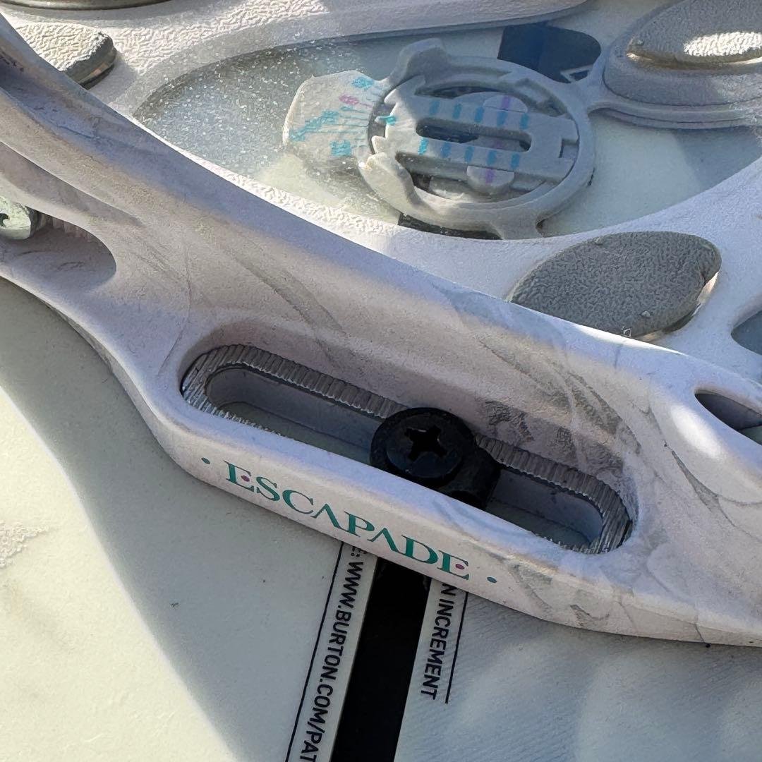 美品　BURTON TALENT SCOUT 141cm ESCAPADEセット