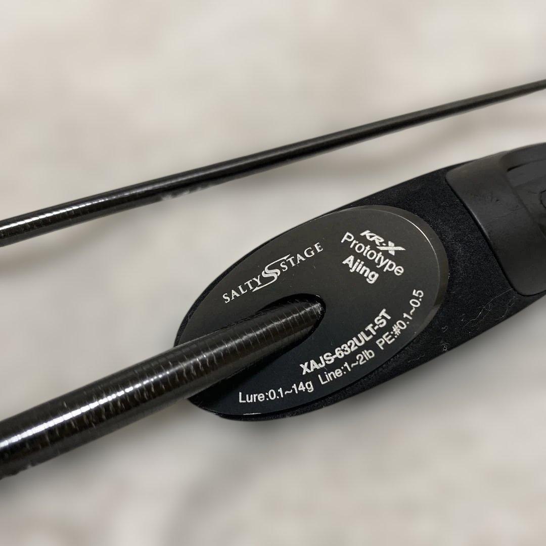 【美品】ソルティーステージプロトタイプアジングXAJS-632ULT-ST