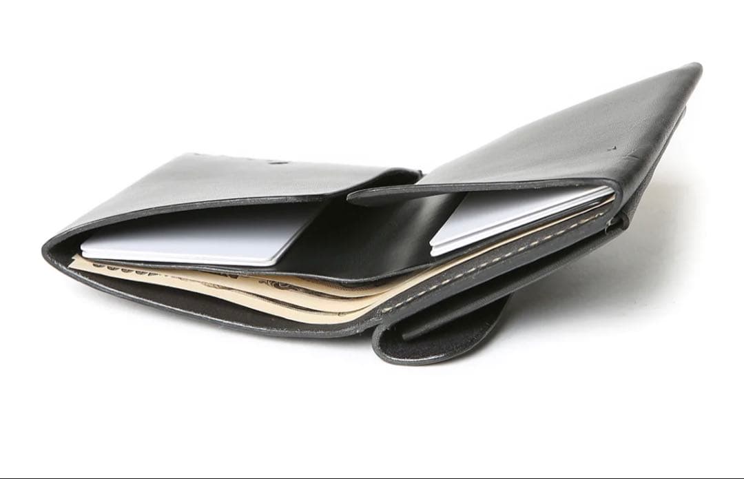 【あいうえお】MOTO　ミニウォレット　ブラック