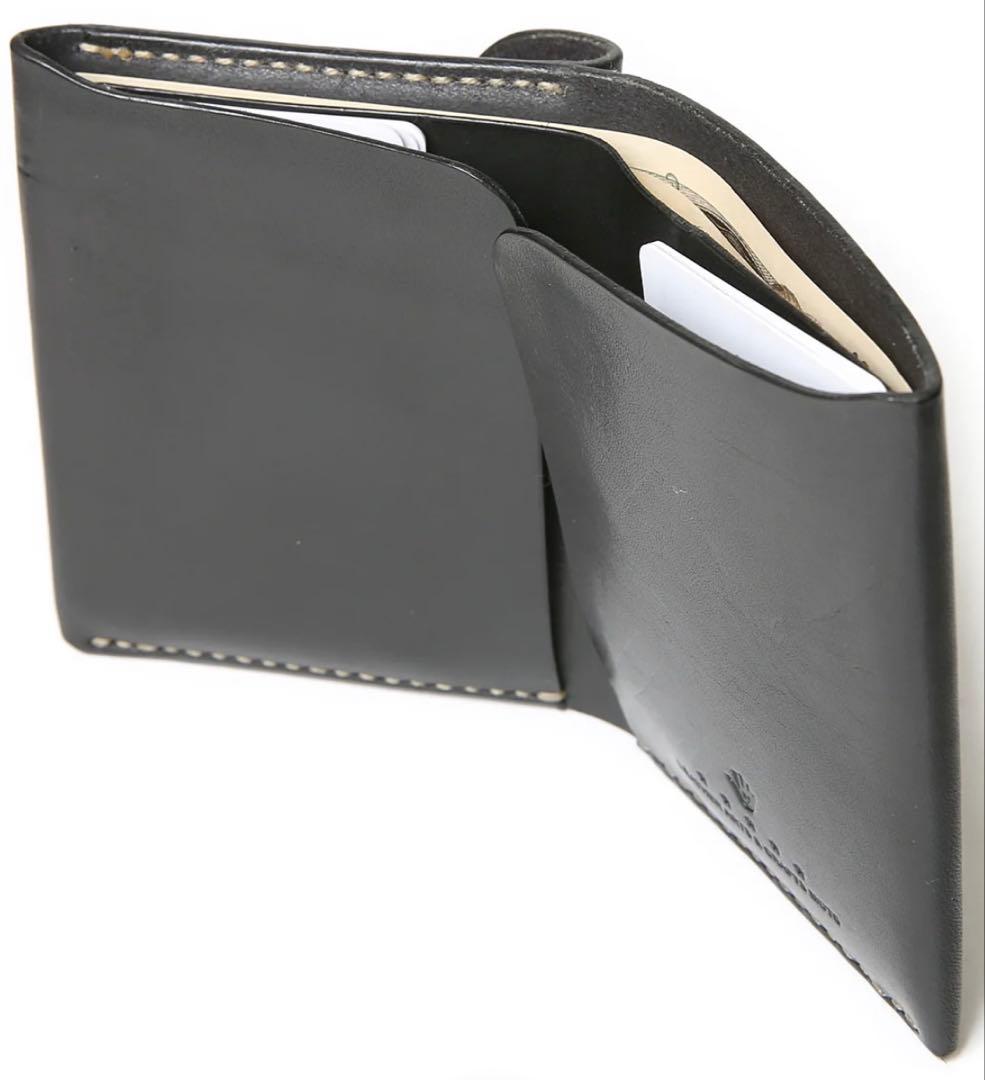 【あいうえお】MOTO　ミニウォレット　ブラック