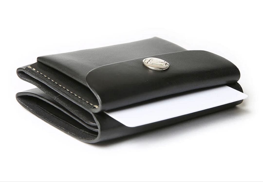 【あいうえお】MOTO　ミニウォレット　ブラック