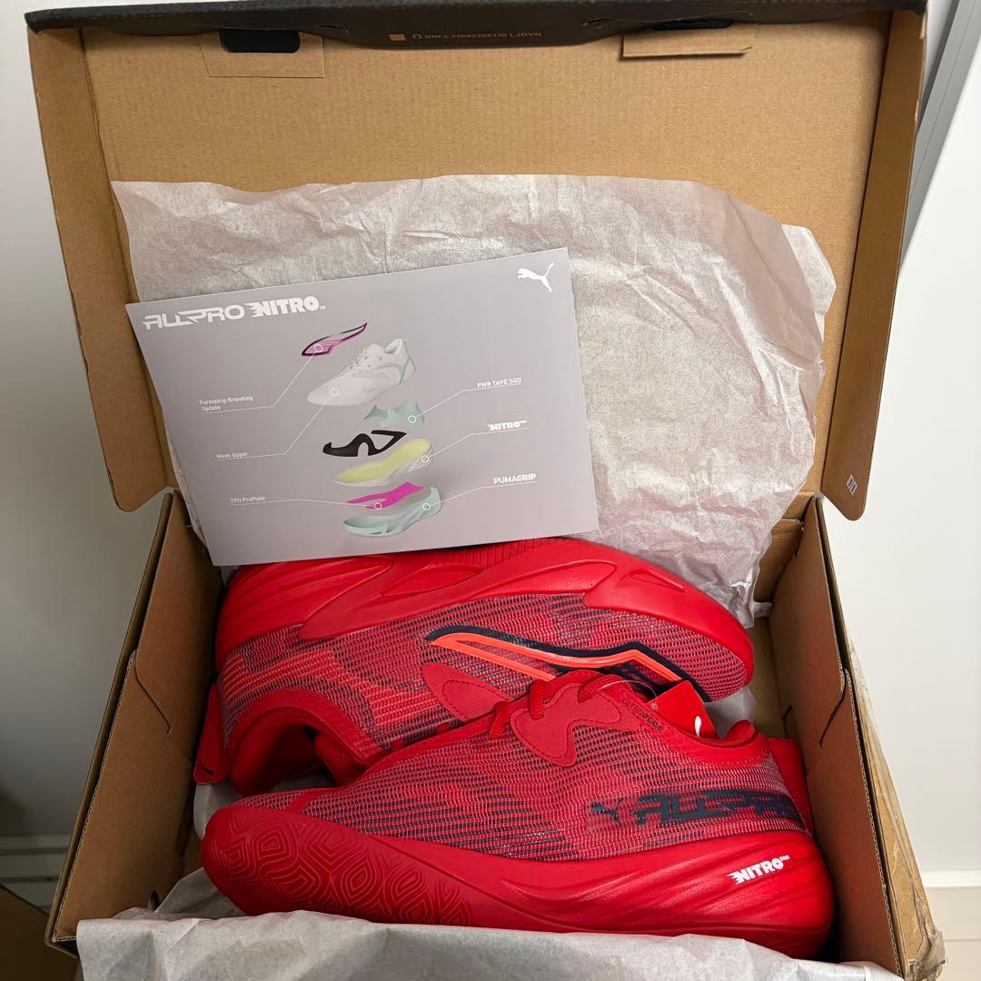 PUMA ALL-PRO NITRO2 レッド