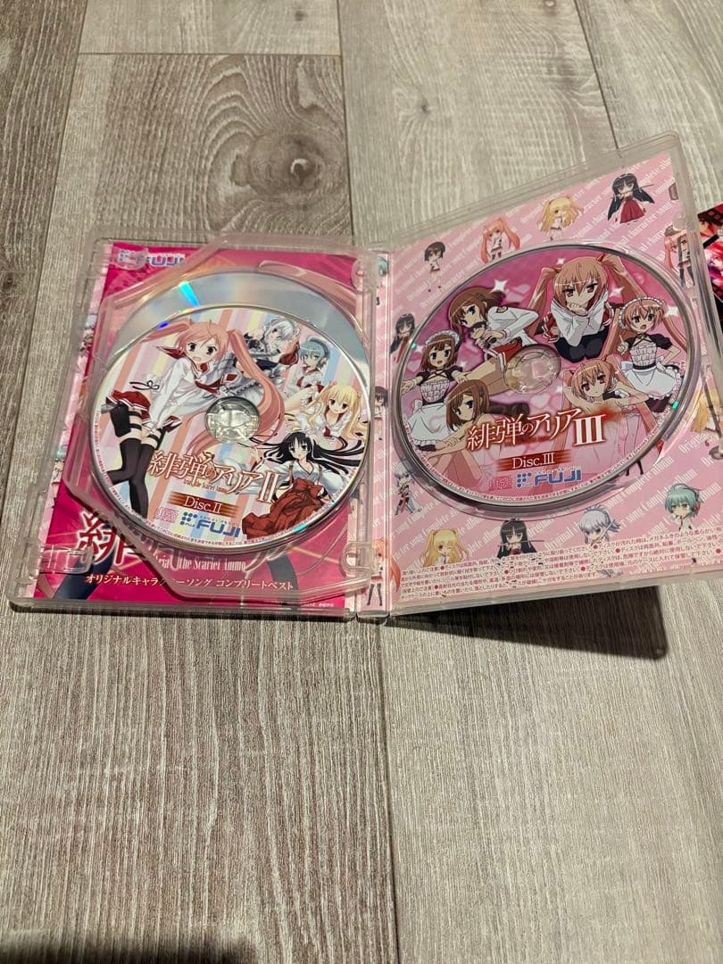 緋弾のアリア　CD.タペストリー、巨大うちわ、手提げカバン、本21巻