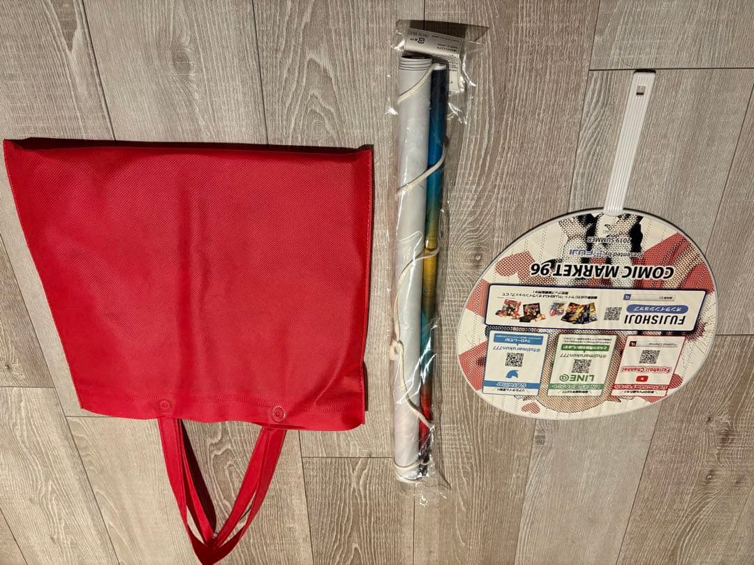 緋弾のアリア　CD.タペストリー、巨大うちわ、手提げカバン、本21巻