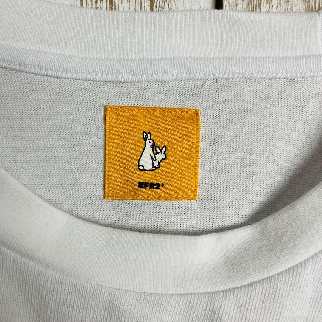 【希少てデザイン】エフアールツー☆両面刺繍ロゴTシャツ 肉厚生地 即完売モデル