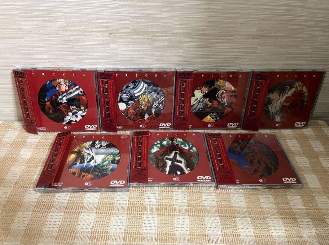 トライガン 初回全7巻セットDVD