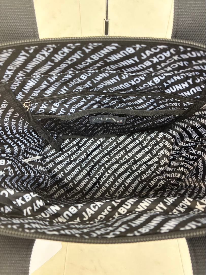 新品未使用　JACKBUNNY ブラック トートバッグ