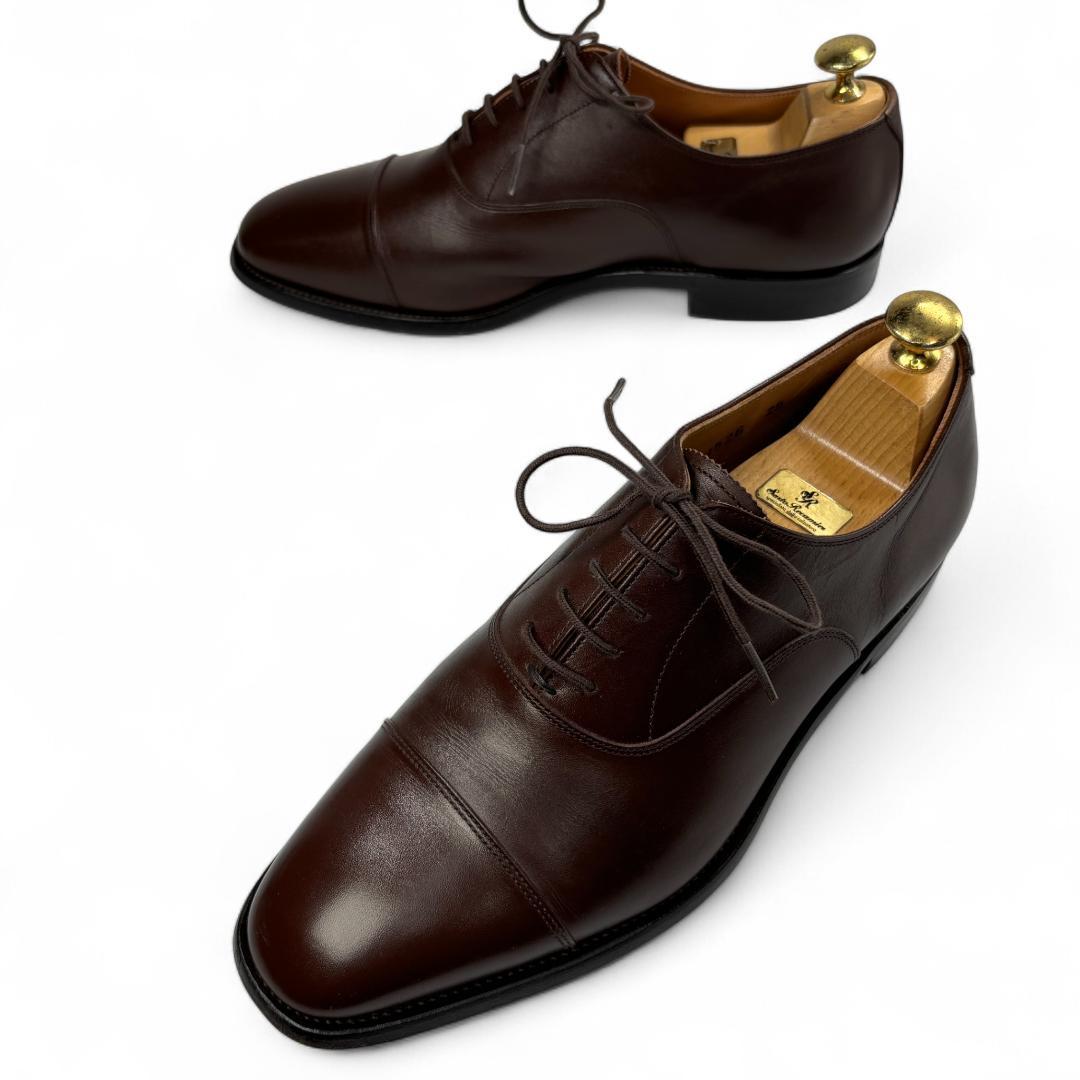 人気 スコッチグレイン ASSURANCE ストレートチップ 濃茶 25EEE