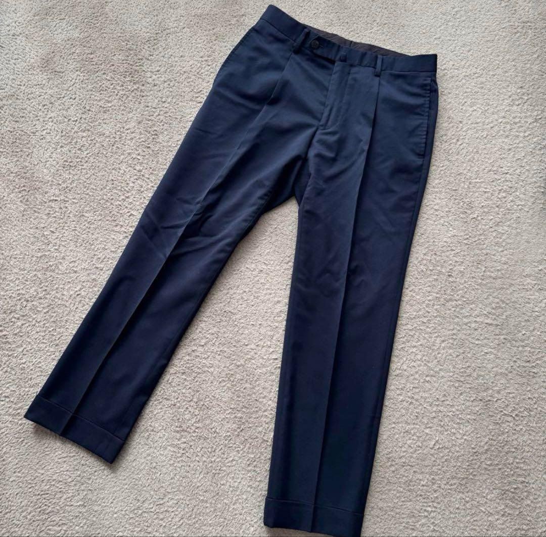 【YSK 】UNITED ARROWS ネイビー ダブルブレスト スーツ