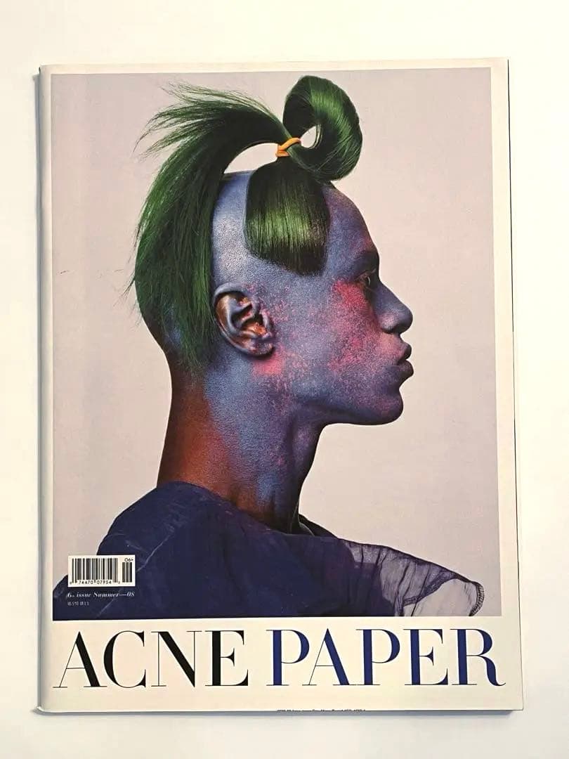ACNE PAPER issue 6 ギーブルダン　purple dutch