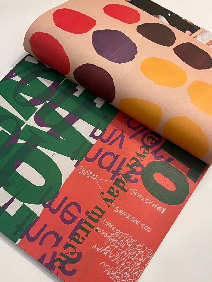 ACNE PAPER issue 6 ギーブルダン　purple dutch