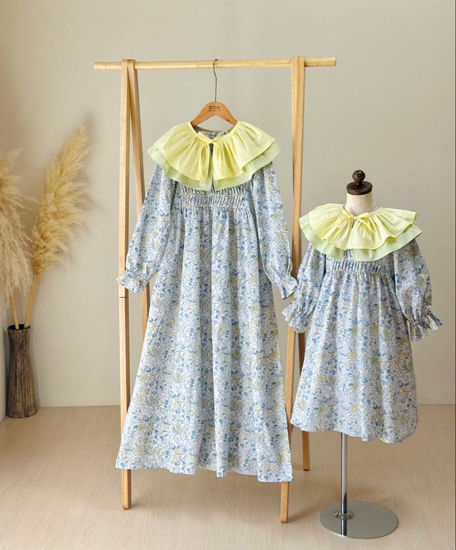 ccic0908No.T2513 花柄ワンピース(親子リンクコーデ)