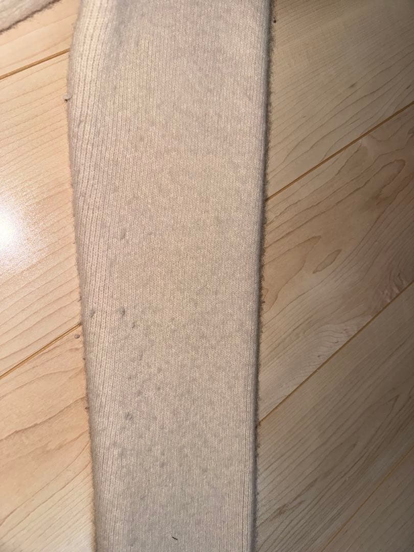 anuans ラクーンブレンドノーカラーニットジャケット （IVORY）