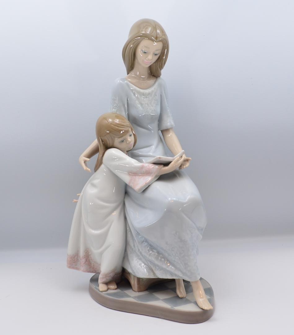 お休み前のおとぎ話　＃5457　★リヤドロ　スペイン　ポーセリン　ご成約済み