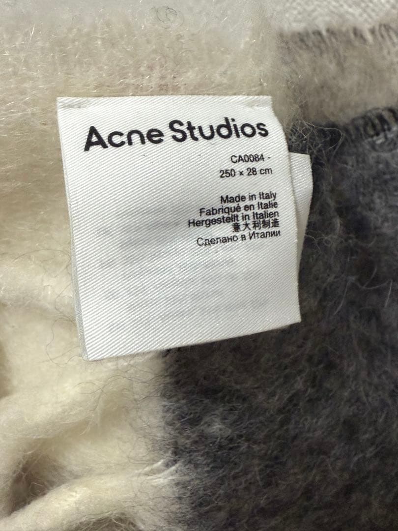 正規品 Acne Studios モヘア マフラー