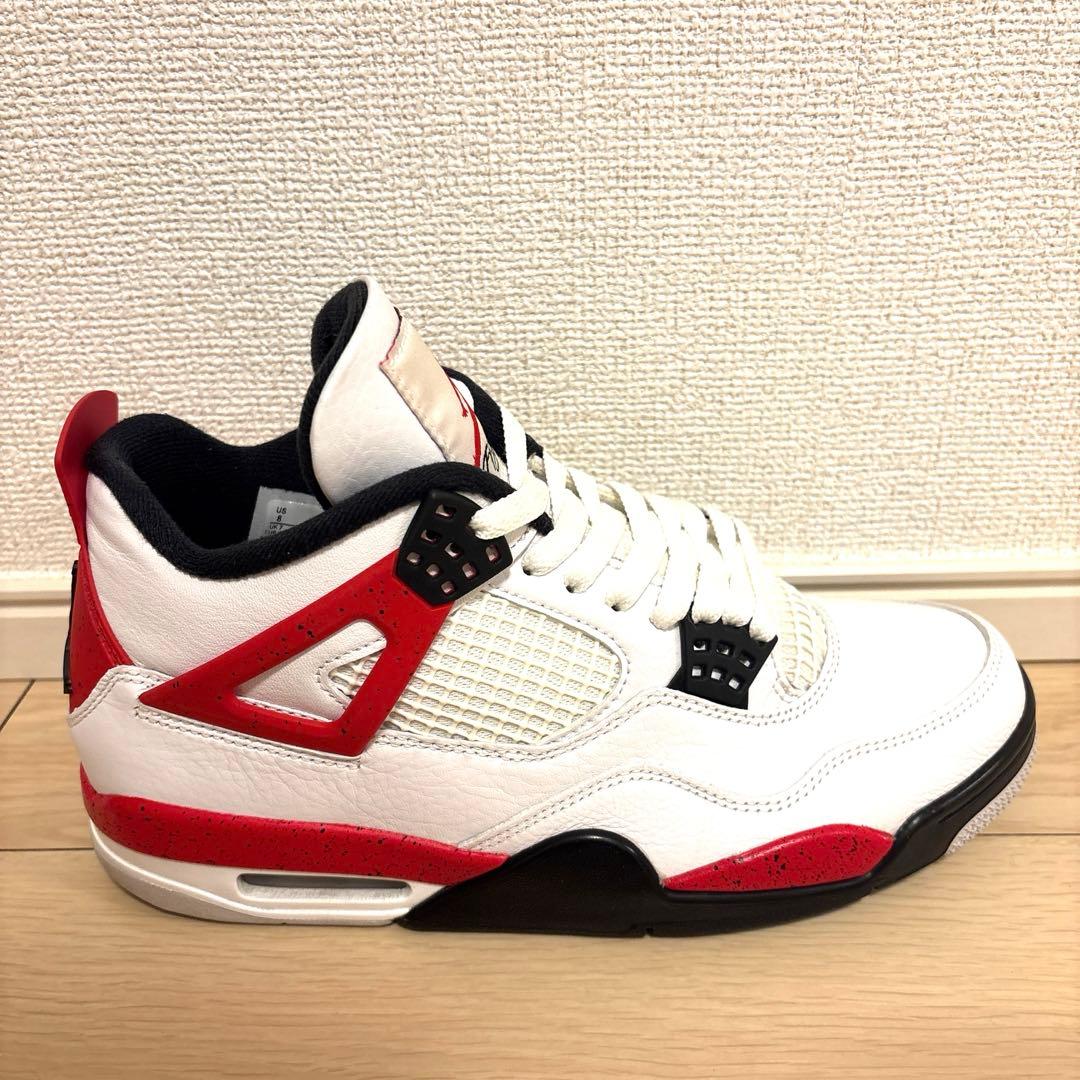 ⭐︎美品⭐︎ナイキ エアジョーダン4 レトロ \"レッドセメント26cm