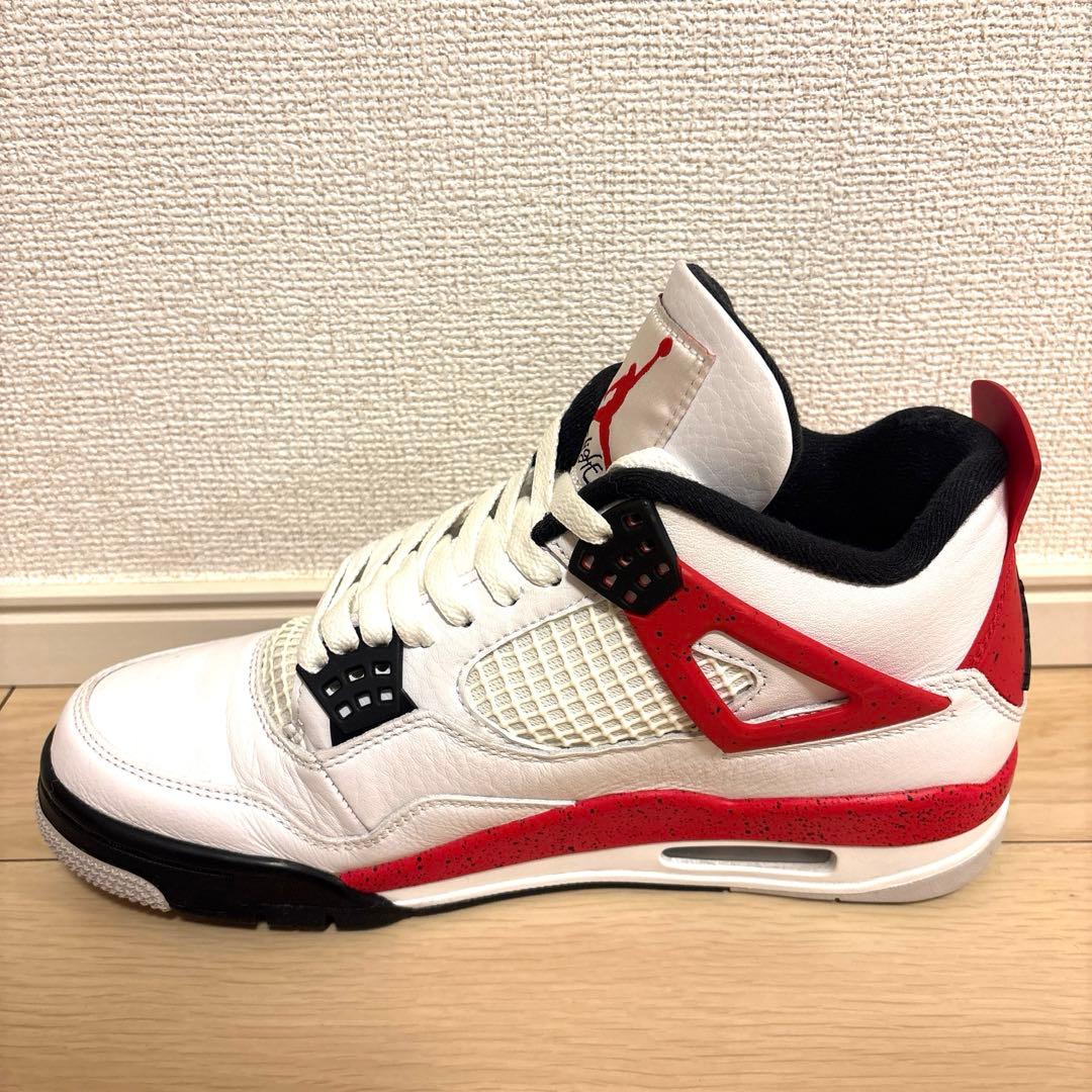 ⭐︎美品⭐︎ナイキ エアジョーダン4 レトロ \"レッドセメント26cm
