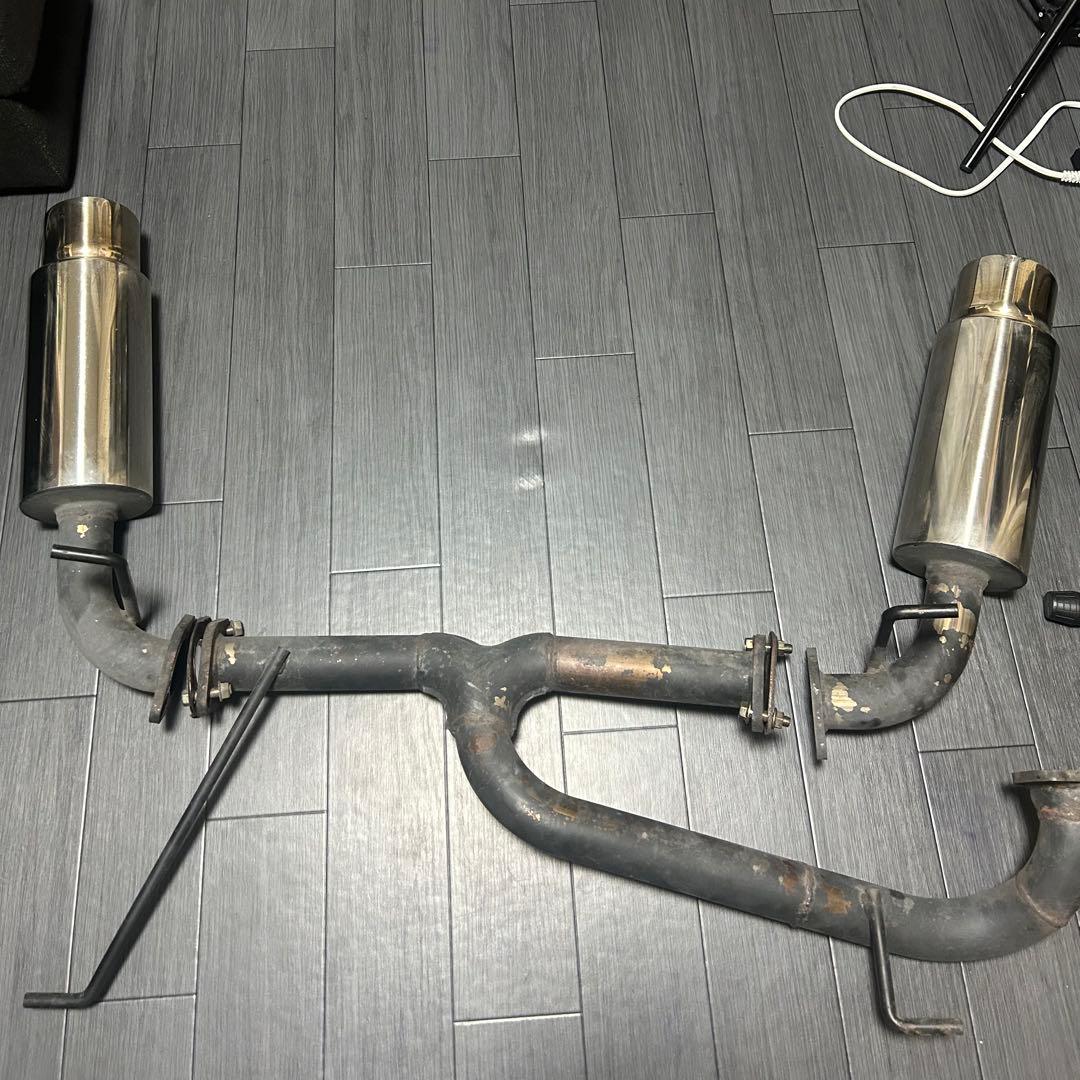 86／BRZ用 マフラー ワンオフ製作 ストレートパイプ