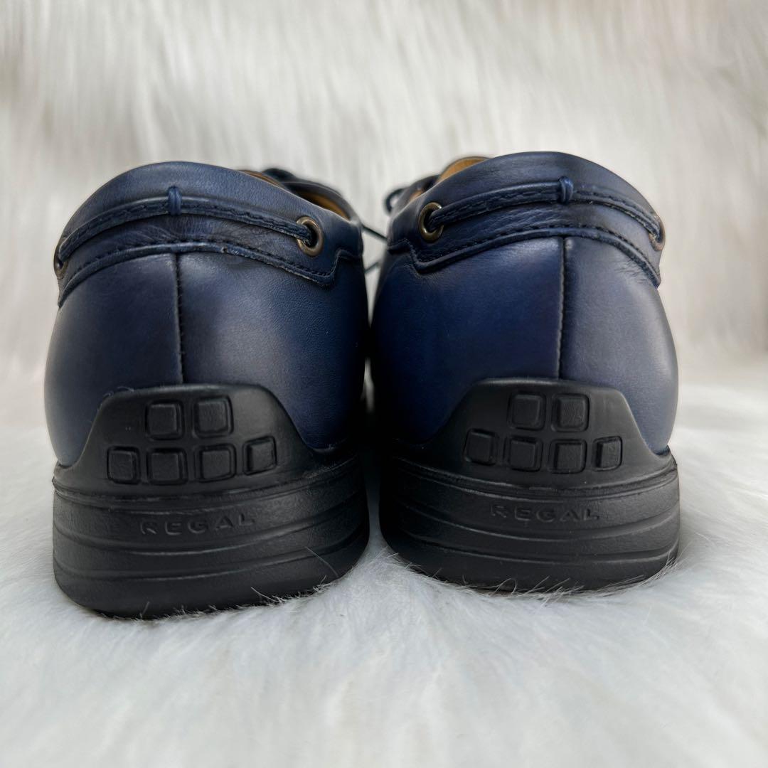 新品未使用品✨REGAL リーガル 56GR NC4F チロリアン モカシン　青