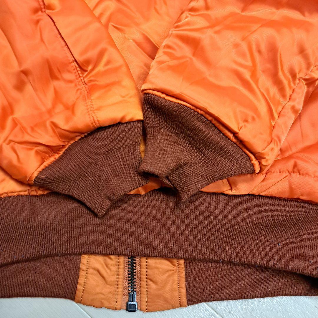 ひー♡AVIREX F-86A オレンジ フライトジャケット