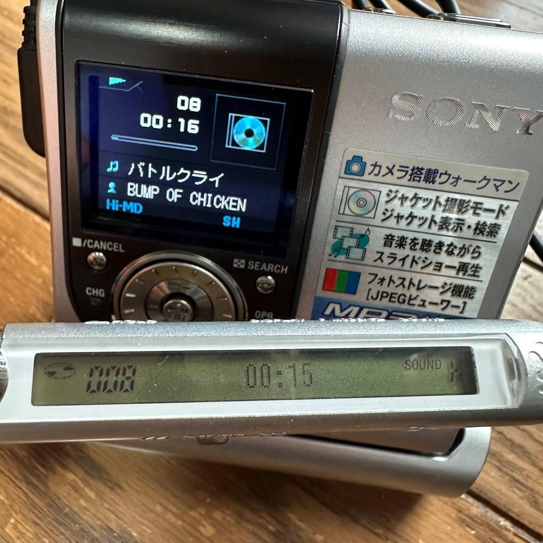 ポータブルプレーヤー SONY MZ-DH10P Hi-MD Walkman MP3 Player